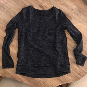 Lululemon Heathered Gray Sweatshirt